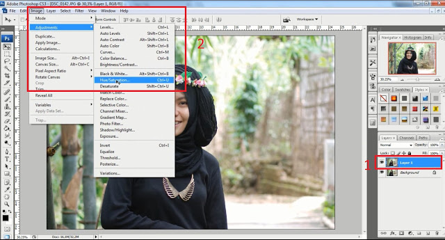 Tutorial Efek Warna CMYK untuk Model Fotografi – Tutorial Photoshop