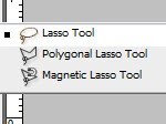 Penggunaan Lasso Tools dalam Photoshop