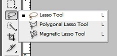 Penggunaan Lasso Tools dalam Photoshop