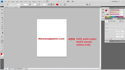 Cara membuat tulisan berkedip dengan Photoshop