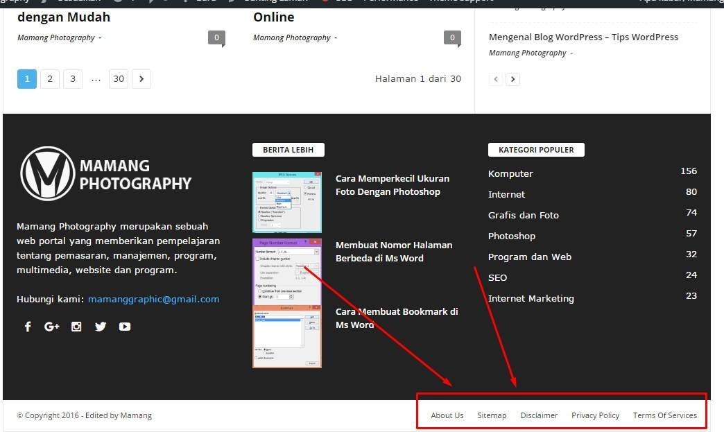 Syarat Laman Daftar Google Adsense Mamang Graphic