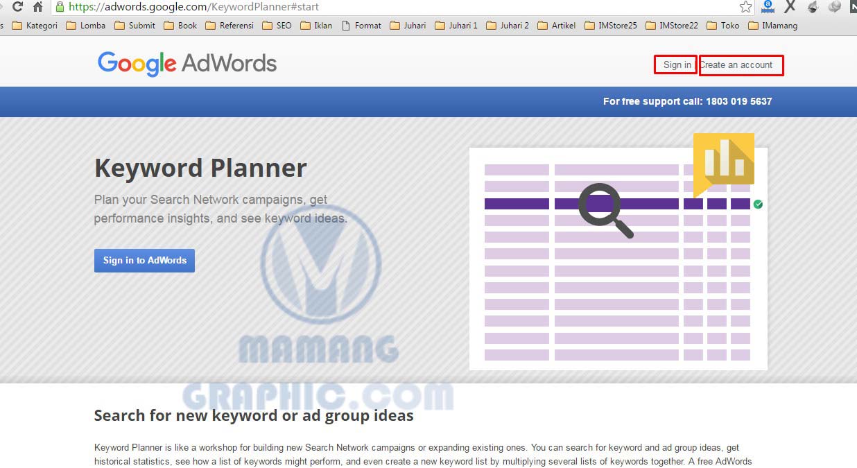 Cara Riset Keyword dengan Google Keyword Planner