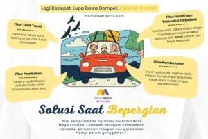 M-Syariah, Solusi Lupa Bawa Dompet saat Bepergian